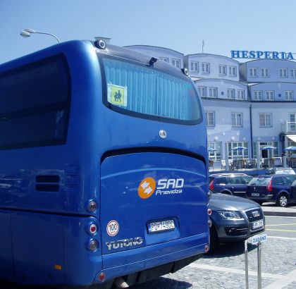 Předváděcí dny autobusů YUTONG  na Moravě.