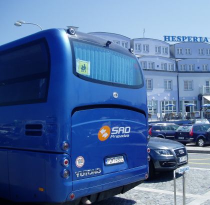 Předváděcí dny autobusů YUTONG na Moravě.