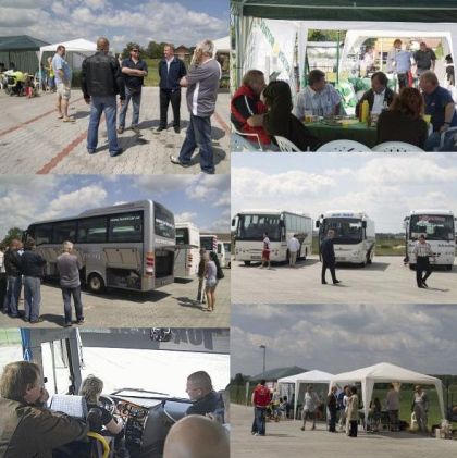 Z předváděcí akce značek MARBUS a ISUZU 23.5.2009