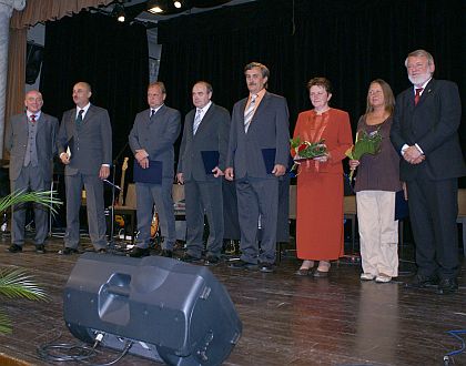 Slavnostní večer v plzeňské Měšťanské Besedě byl součástí oslav