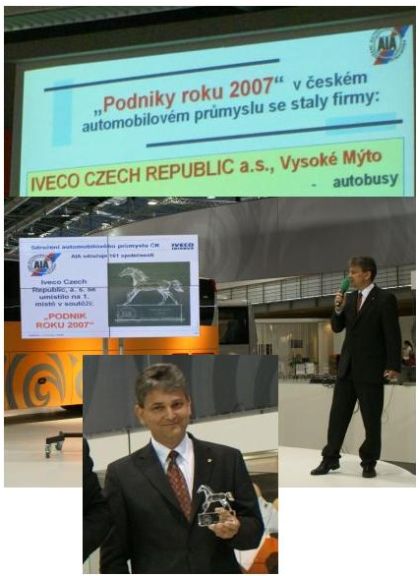 V rámci veletrhu Autosalón byla jako Podnik roku v rámci automobilového