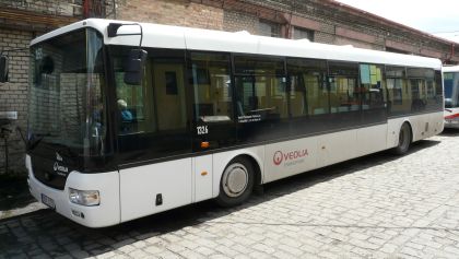 Veolia Transport Praha provozuje nízkopodlažní autobus SOR NB 12 City