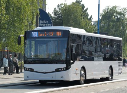 Nové délky autobusu Citea CLE. Také záběry CLE 120 z UITP ve Vídni.