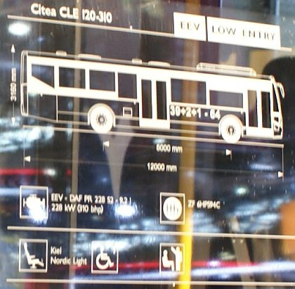 Nové délky autobusu Citea CLE. Také záběry CLE 120 z UITP ve Vídni.