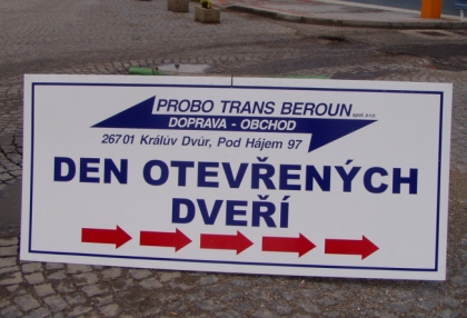 Den otevřených dveří dopravní společnosti PROBO BUS BEROUN
