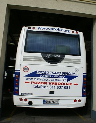 Den otevřených dveří dopravní společnosti PROBO BUS BEROUN