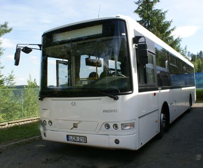 Záběry autobusů Volvo AlfaBusz a TEDOM z prezentace