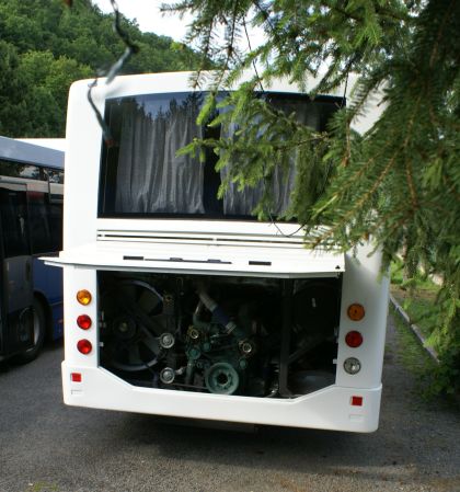 Záběry autobusů Volvo AlfaBusz a TEDOM z prezentace