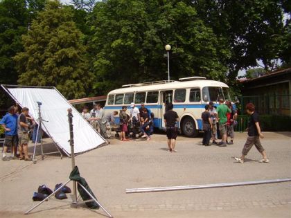 Škoda 706 RTO pokračoval ve filmování japonsko-francouzského seriálu