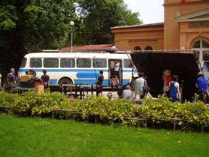 Škoda 706 RTO pokračoval ve filmování japonsko-francouzského seriálu