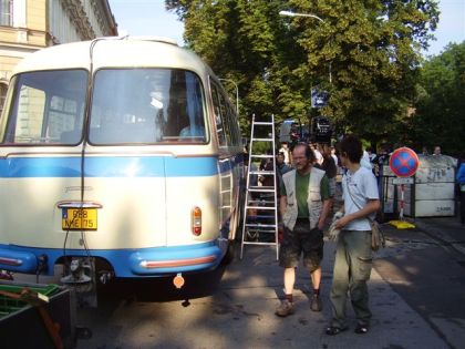 Škoda 706 RTO pokračoval ve filmování japonsko-francouzského seriálu