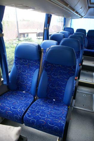 Z předváděcích dní Yutong v Čechách. 6.7. Plzeň