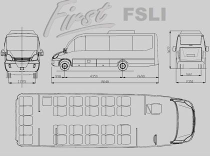 Seznamte se s midibusy společnosti Rošero-P: First FSLI a First FCLLI