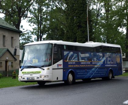 3 x z ČSAD Jablonec n/Ni:Nejen do Jizerských hor cyklobusem. Každý den do Polska