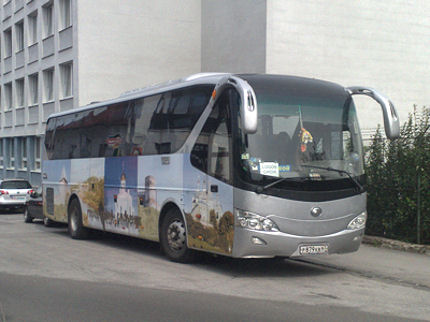 BUSportál SK zachytil autobus Yutong ZK6119HA
