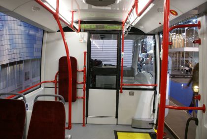 UITP Vienna 2009: Trolejbus 42003A běloruského výrobce Belkommunmash s německým