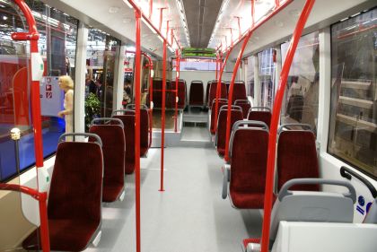 UITP Vienna 2009: Trolejbus 42003A běloruského výrobce Belkommunmash s německým