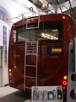 UITP Vienna 2009: Trolejbus 42003A běloruského výrobce Belkommunmash s německým