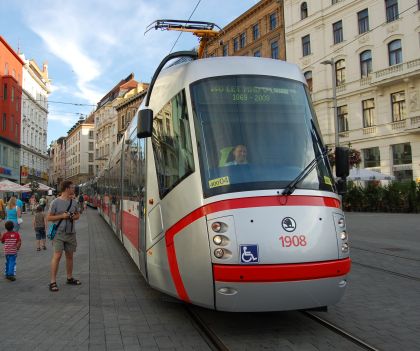 V Brně byly pokřtěny nové tramvaje.