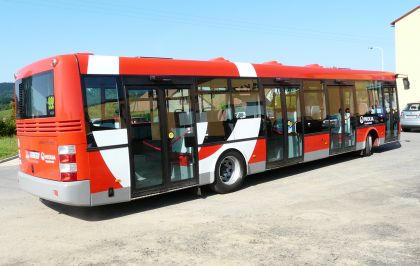 Nový nízkopodlažní autobus SOR CITY NB 12 pro Veolia Transport Východní Čechy