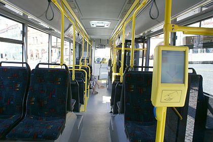 První CNG autobus TEDOM v barvách Arriva s celovozovou klimatizací