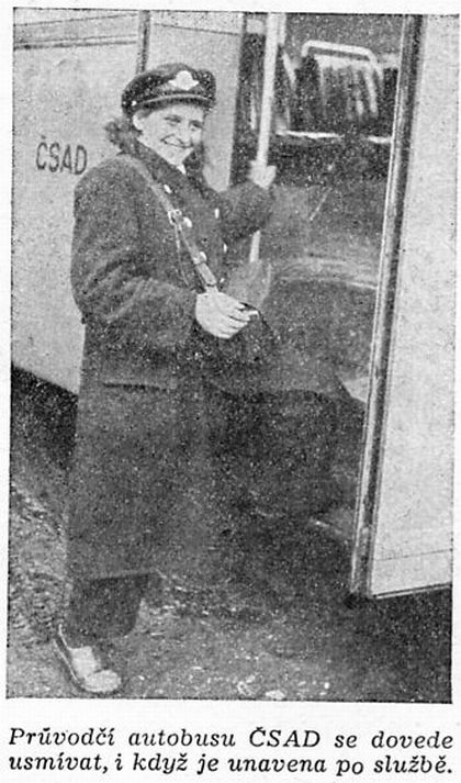 60 let ČSAD:Ze Světa motorů 75 z března 1950. Autobusová doprava pracujících 1.