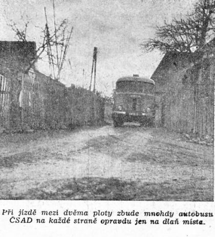 60 let ČSAD:Ze Světa motorů 75 z března 1950. Autobusová doprava pracujících 1.