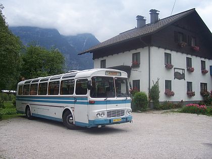 Bdeněveští veteráni Škoda 706 RTO a Karosa ŠD 11 na prázdninových cestách.