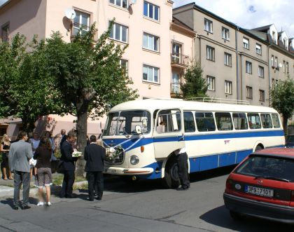 Bdeněveští veteráni Škoda 706 RTO a Karosa ŠD 11 na prázdninových cestách.