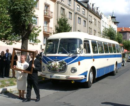 Bdeněveští veteráni Škoda 706 RTO a Karosa ŠD 11 na prázdninových cestách.