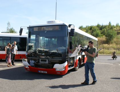 První autobusy SOR NB 12 pro Prahu představil Dopravní podnik