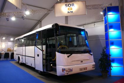 BUSWORLD 2009: Do své expozice zve společnost SOR Libchavy.