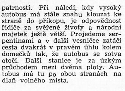 60 let ČSAD:Ze Světa motorů 75 z března 1950. Autobusová doprava pracujících 3.