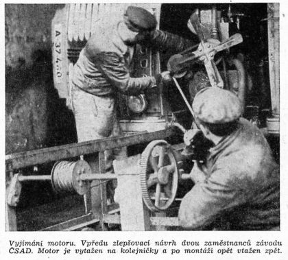 60 let ČSAD:Ze Světa motorů 75 z března 1950. Autobusová doprava pracujících 3.