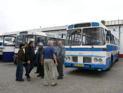 Ze dne otevřených dveří ZDAR Žďár II. Autobusy