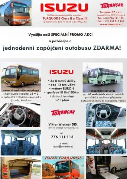 ISUZU TURQOUISE podzim 2009
