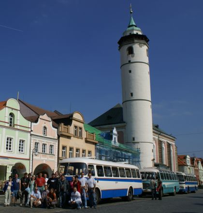 Z výjezdního zasedání KČHA - RTO Klubu. Fotozastávka v Domažlicích I.