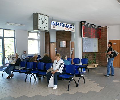 Na návštěvě v ČSAD AUTOBUSY České Budějovice. Autobusové nádraží v Prachaticích