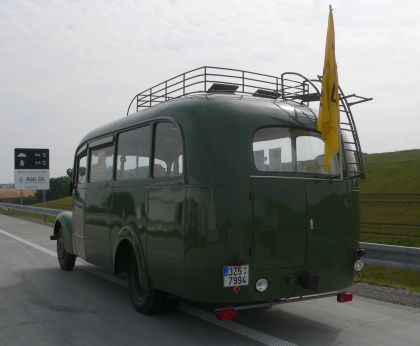 Slavnostního otevření úseku dálnice Mořice -  Kojetín se zúčastnila Praga RND,  