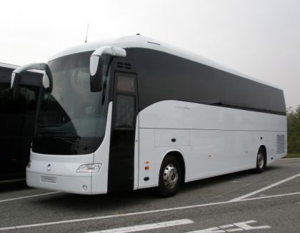 Prezentace tříosého autokaru Irisbus Magelys