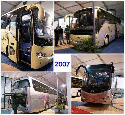 BUSWORLD 2009: Čínský výrobce autobusů King Long