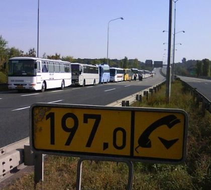 Návštěva papeže v Brně z pohledu řidiče 'Ešelky'.