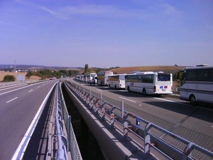 Návštěva papeže v Brně z pohledu řidiče 'Ešelky'.