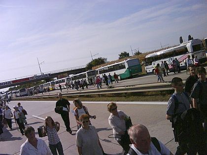 Návštěva papeže v Brně z pohledu řidiče 'Ešelky'.