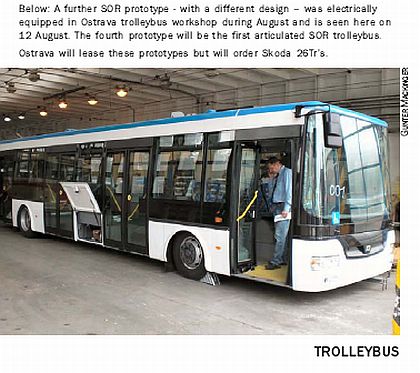 BUSportál zaujalo v magazínu Trolleybus: plněnízkopodlažní trolejbus SOR