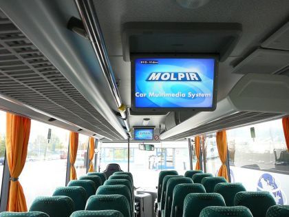 Molpir Group CZ a.s představí na veletrhu BUSWORLD 2009 multimediální obrazovou