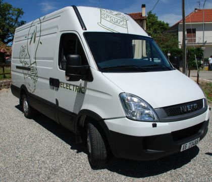 Iveco vystavovalo na Post Expo 2009 dodávky ECODAILY Electric