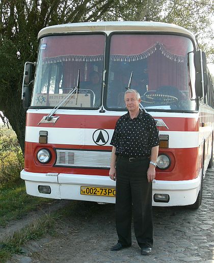 Autobusy na Ukrajině I. Strýček a LAZ.
