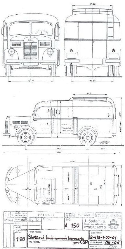 Ze světa nákladních automobilů a autobusů:  Ještě jednou Praga A150