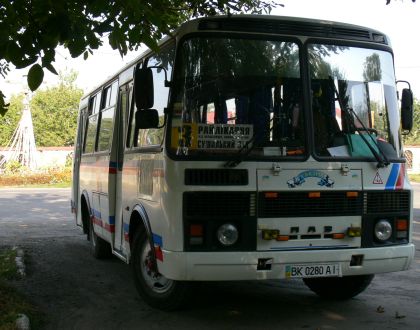 Autobusy na Ukrajině II. Dubno: Bogdan, KaVZ, PAZiky